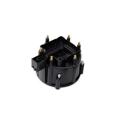 Speedmaster - Speedmaster PCE371.1032 HEI Distributor Cap Brass Terminals 6 Cyl Blk