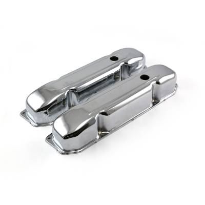 Speedmaster - Speedmaster PCE314.1047 Mopar BB 383 440 Chrome Steel VC 3.75 Tall Baffled