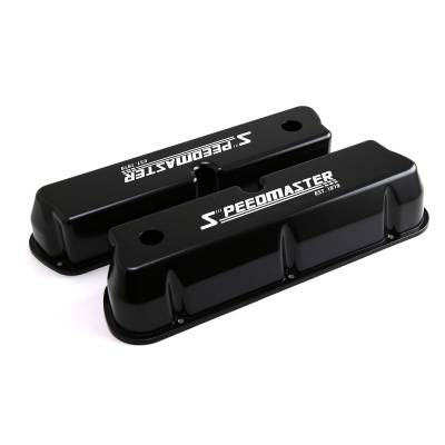 Speedmaster - Speedmaster PCE314.1083.12 Ford 289 302 351W Black Alum Valve Cover Tall Hole