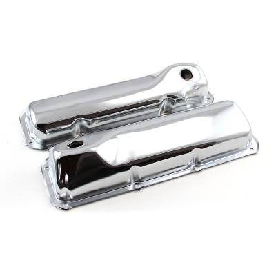 Speedmaster - Speedmaster PCE314.1043 Ford 302 351C Cleveland Chrome Stl VC 3.625 Tall Baffled