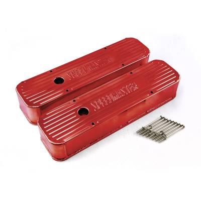 Speedmaster - Speedmaster PCE314.1099.04 Chevy SBC 350 Red Anodized Fabricated VC Tall Hole