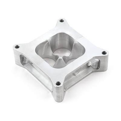 Speedmaster - Speedmaster PCE120.1009.01 2" 4150 CNC Machined Carb Spacer Square Bore 4 Port
