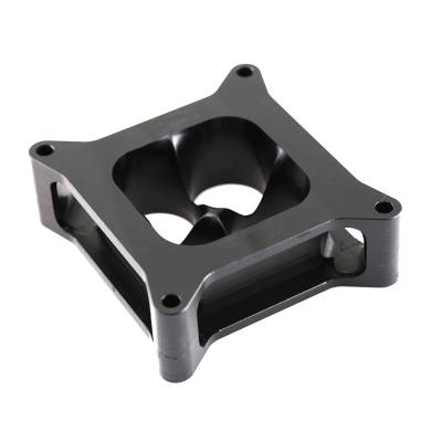 Speedmaster - Speedmaster PCE120.1009.02 2" 4150 CNC Carb Spacer Square Bore 4 Port Black