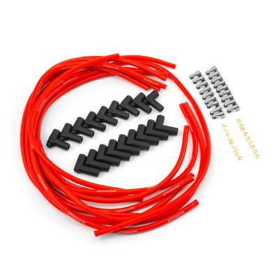 Speedmaster - Speedmaster PCE390.1014.02 90-DEG Non-Terminated Under Covers Male Red for Chevy