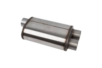 Corsa Performance - Corsa CPD3030 3.0" Single Inlet/Dual Outlet Muffler w/RSC Technology