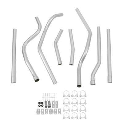 Hooker - Hooker Headers 16562HKR Dual Competition Header Back Exhaust System