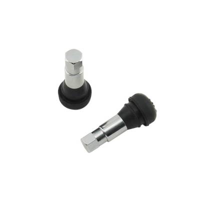 Mr Gasket - Mr Gasket 1955MRG Straight Chrome Tire Valve Stems