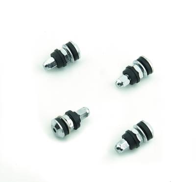 Mr Gasket - Mr Gasket 1957MRG Straight Chrome Tire Valve Stems