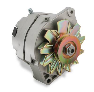 Mr Gasket - Mr Gasket 51203NG 1-Wire Alternator 140 Amp Natural Finish
