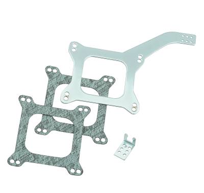Mr Gasket - Mr Gasket 6035 Chrome Plated Carburetor Linkage Plate for Holley & AFB ALL