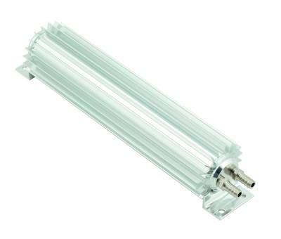 Mr Gasket - Mr Gasket 7365G Dual Pass Transmission Cooler Satin Aluminum 12" Length
