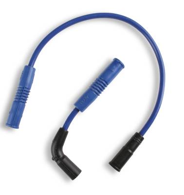 ACCEL - ACCEL 171112B Motorcycle Spark Plug Wire for 09-15 Sportster XR1200 8mm Blue