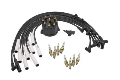 ACCEL - ACCEL TST18 Ignition Tune-Up Kit Cap Rotor Plugs Wires for 1993-99 Jeeps V8 5.2L
