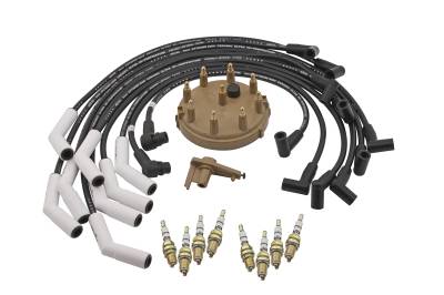 ACCEL - ACCEL TST15 Ignition Tune-Up Kit Cap Rotor Plugs for Ford V8 302 & 351W Engines