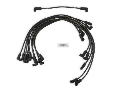 ACCEL - ACCEL 5114K Custom Super Stock Spark Plug Wire Set 500 Ohms/Ft Sprial 8mm Black