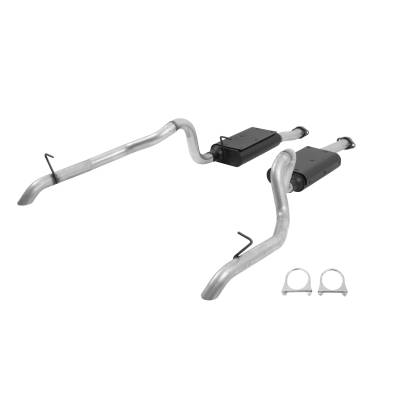 Flowmaster - Flowmaster 17106 Force II Kit Cat-Back Exhaust System Aluminized
