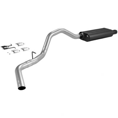 Flowmaster - Flowmaster 17229 Force II Kit Cat-Back Exhaust System Aluminized