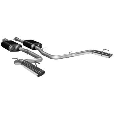 Flowmaster - Flowmaster 17248 American Thunder Cat-Back Exhaust System Aluminized