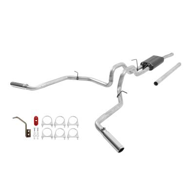 Flowmaster - Flowmaster 17472 Force II Kit Cat-Back Exhaust System Aluminized