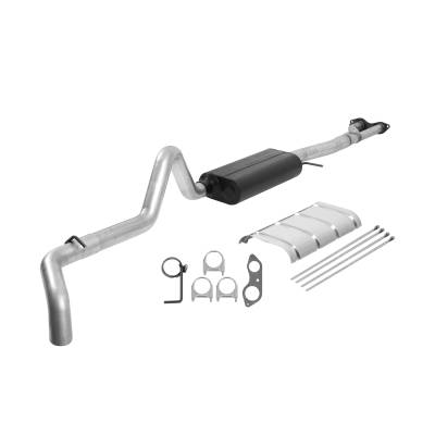 Flowmaster - Flowmaster 17287 American Thunder Cat-Back Exhaust System Aluminized