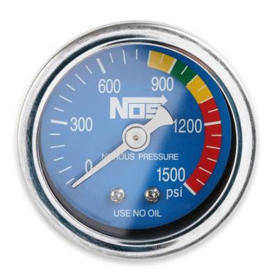 NOS/Nitrous Oxide System - NOS 15924NOS Nitrous Pressure Gauge