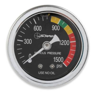 NOS/Nitrous Oxide System - NOS 15933NOS Sniper Nitrous Pressure Gauge