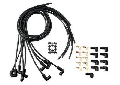 ACCEL - ACCEL 9001CK Spark Plug Wires Pro Fit Black Ceramic Spiral Core 8mm Black Set