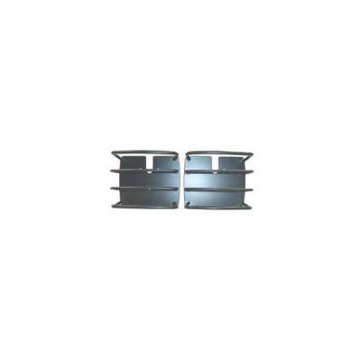 Rugged Ridge - Rugged Ridge 11226.01 Euro Taillight Guards Black