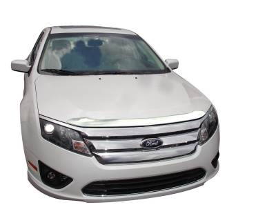 Auto Ventshade AVS - Auto VentShade 620013 Aeroskin Chrome Hood Protector for 10-12 Fusion