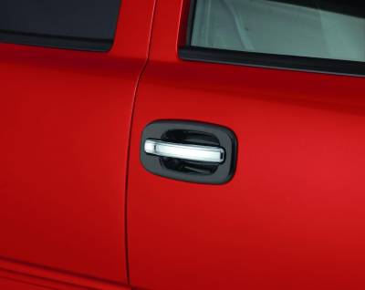 Auto Ventshade AVS - Auto VentShade 685406 Door Lever Covers 4DR Chrome for 01-06 GM Trucks/SUVs