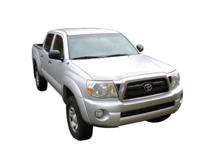 Auto Ventshade AVS - Auto VentShade 622034 Aeroskin Chrome Hood Protector for 05-11 Toyota Tacoma
