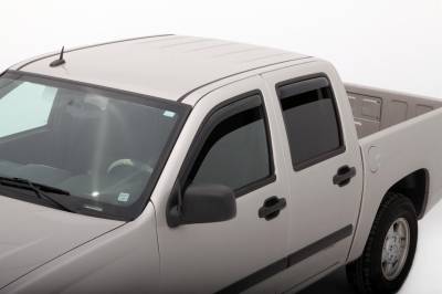 Auto Ventshade AVS - Auto VentShade 194133 Ventvisor In-Channel Deflector 4Pc for Colorado/Canyon