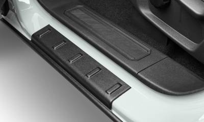 Bushwacker - Bushwacker Trail Armor Rocker Sill Protectors Black Ford Bronco 4DR 14117