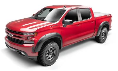 Bushwacker - Bushwacker Forge Style Front/Rear Fender Flares Black Silverado 48113-08