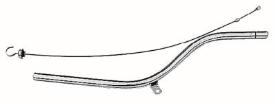 Trans-Dapt Performance - Trans-Dapt Performance 9421 Transmission Dipstick & Tube for Chevy TH350 27"
