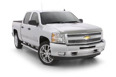 Auto Ventshade AVS - Auto VentShade 620066 Aeroskin Chrome Hood Protector for 02-06 Escalade EXT