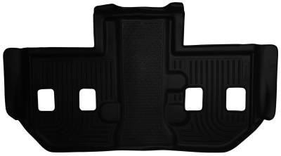 Husky Liners - Husky Liner Weatherbeater 3rd Row Floor Liners Black Suburban/Yukon XL 19261