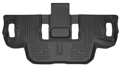 Husky Liners - Husky Liners 19761 Weatherbeater 3rd Row Floor Liners Black for Ford Explorer