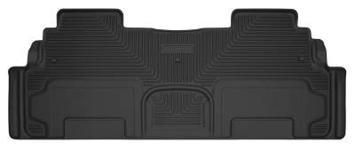 Husky Liners - Husky Liner X-act Contour 2nd Row Floor Liners Black Traverse/Acadia 53241