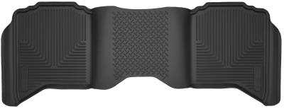 Husky Liners - Husky Liner X-act Contour 2nd Row Floor Liners Black for Dodge RAM 53601