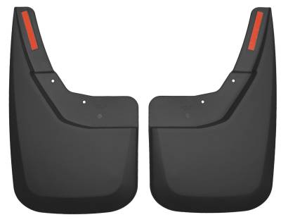 Husky Liners - Husky Liner Custom Rear Mud Guards Black Chevrolet Silverado 57881