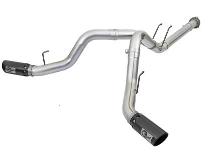 aFe Power - aFe 49-03092-B 4" DPF-Back Aluminized Steel Exhaust for 17-26 F250/F350 SD 6.7L