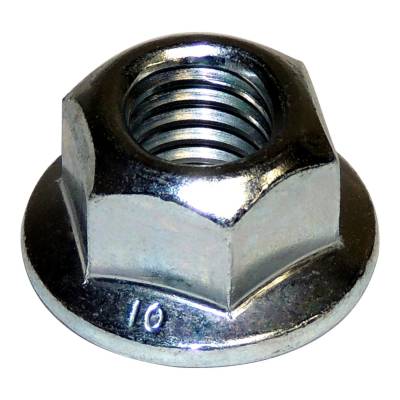 Crown Automotive Jeep Replacement - Crown Automotive 6502696 Flanged Lock Nut for Jeep/Dodge/Ram/Chrysler
