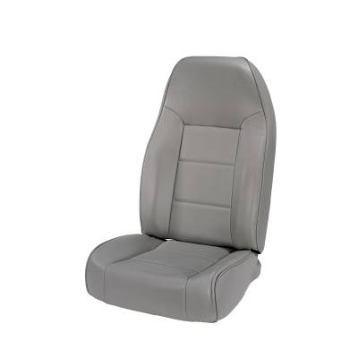Rugged Ridge - Rugged Ridge 13401.09 High-Back Front Seat Non-Recline Gray for CJ & Wrangler