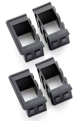 Rugged Ridge - Rugged Ridge 17235.20 4PC Black Interlocking Rocker Switch Housing Kit