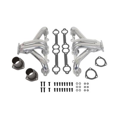 FlowTech - Flowtech 31000FLT Block Hugger Exhuast Header for Chevy Small Block