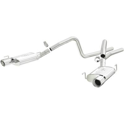 MagnaFlow Exhaust Products - MagnaFlow 15881 Street Series Stainless Cat-Back System for 05-09 Ford Mustang