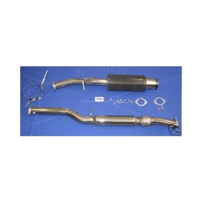HKS - HKS 3112-EX005 Carbon Muffler Ti Exhaust for 02-07 Subaru Impreza AWD