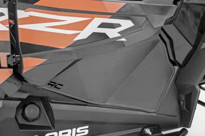 Rough Country Suspension Systems - Rough Country 93085 Lower Door Insert Panels Black for Polaris RZR XP 1000