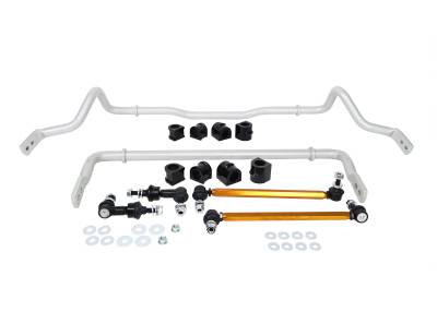 Whiteline - Whiteline BMK001 Front/Rear Sway Bar Vehicle Kit for 07-09 Mazda 3
